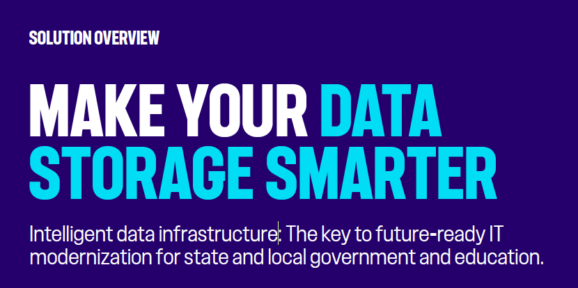 Make Your Data Storage Smarter: Why an Intelligent data infrastructure ...