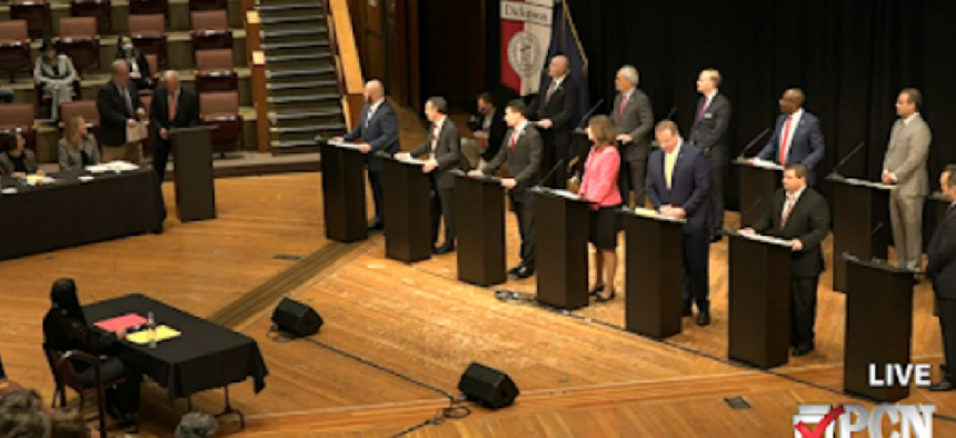 First GOP gubernatorial debate at Dickinson College