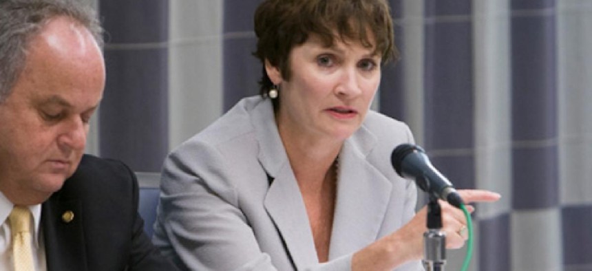 PA Rep. Marguerite Quinn, right – from her website