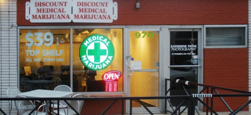 A medical marijuana dispensary. Source: Wiki Commons