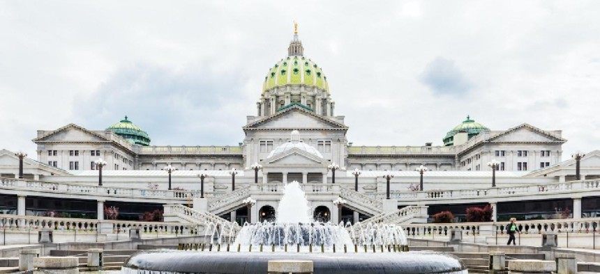 The Pennsylvania State Capitol Building 