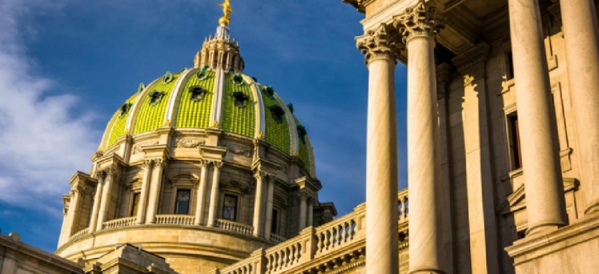 the Pennsylvania State Capitol Building - Shutterstock