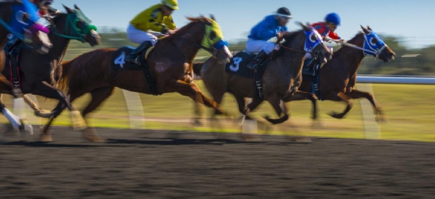 Reducing the state's $250 million Racehorse Development Fund is one of the revenue solutions being discussed to make up the budget shortfall – Shutterstock