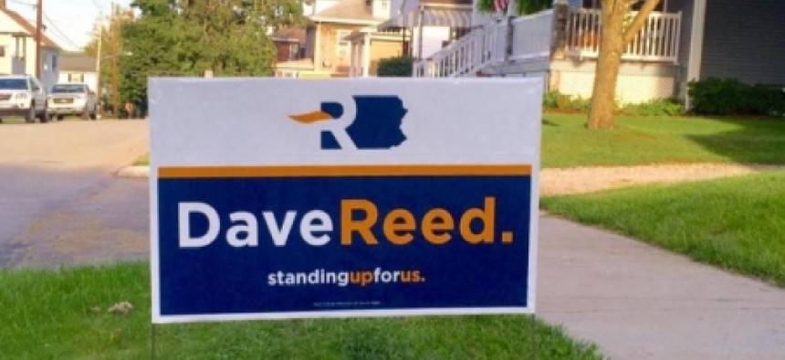 Photo provided, from Reed's reelection.