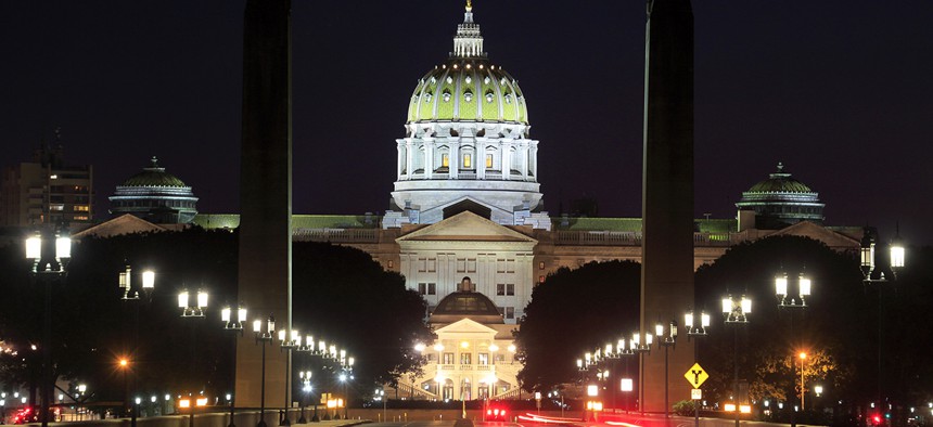 The Pennsylvania Capitol building