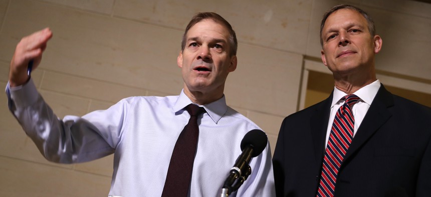 U.S. Reps. Jim Jordan and Scott Perry