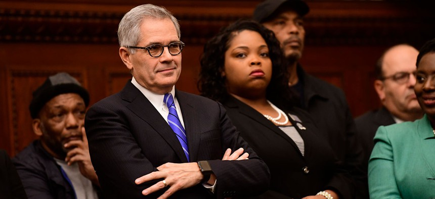 District Attorney Larry Krasner