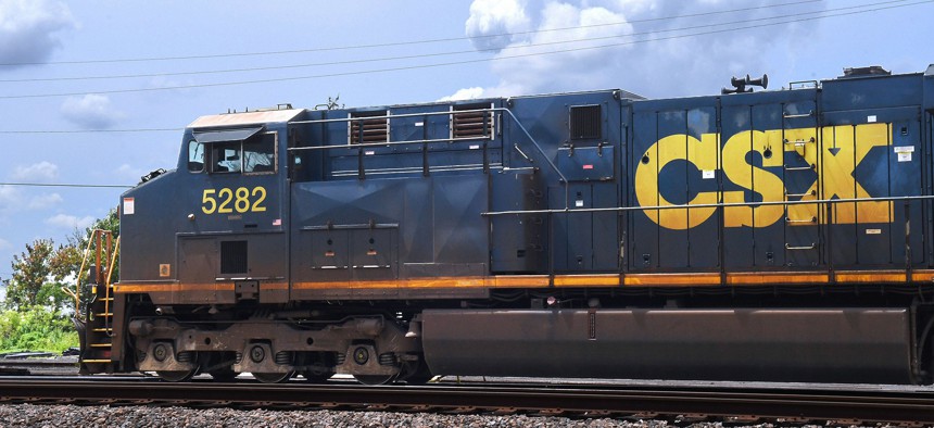 A CSX train