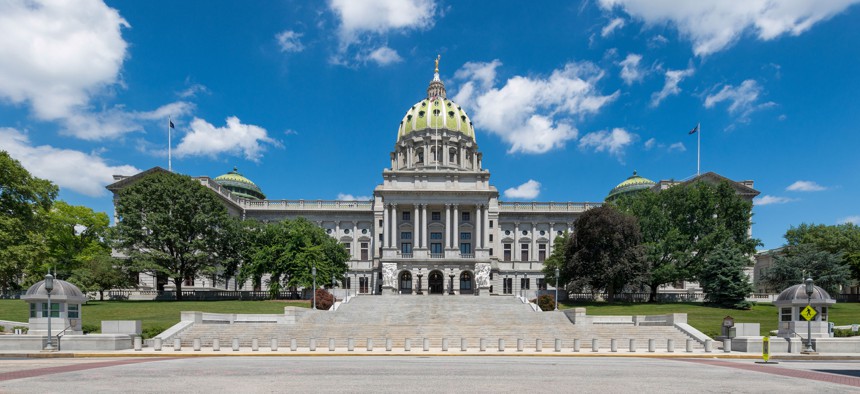 The Pennsylvania Capitol building