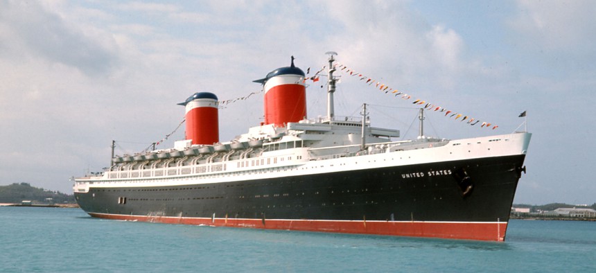 Artist’s rendering of the planned revamp of the SS United States