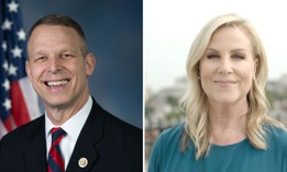 U.S. Rep. Scott Perry and Democratic candidate Janelle Stelson