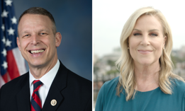 U.S. Rep. Scott Perry and Democratic candidate Janelle Stelson