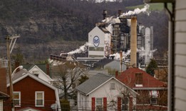 The United States Steel Corp. Clairton Coke Works facility in Clairton, Pennsylvania