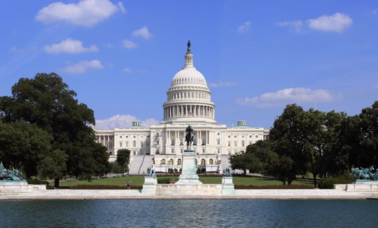 The United States Capitol building.