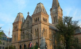 The Blair County Courthouse in Hollidaysburg, Pennsylvania