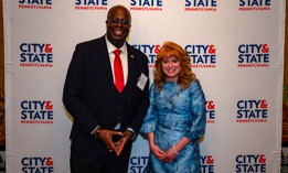 Honoree Chad Dion Lassiter and honoree and keynote speaker Stacy Garrity