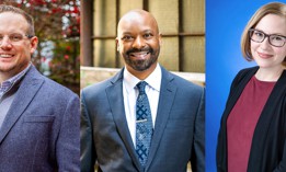 From left to right: Michael Barley, Rob Cherry & Christine James