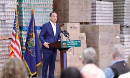 Gov. Josh Shapiro announced in Philadelphia on Wednesday that he is suing the USDA over termination of a vital farming and nutrition program.