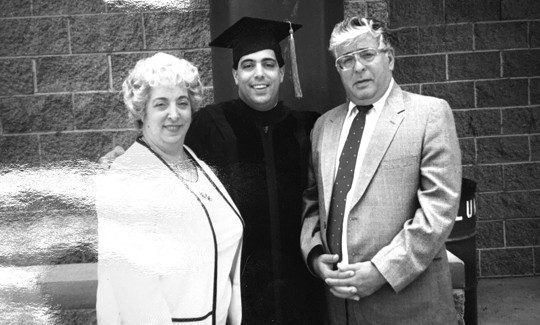 State Sen. Jay Costa with his parents, Louise and former Allegheny Treasurer Jay Costa Sr.
