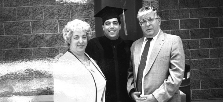 State Sen. Jay Costa with his parents, Louise and former Allegheny Treasurer Jay Costa Sr.