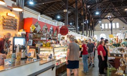 Founded in the 1730s, the Lancaster Central Market is a historic and popular destination in the city’s downtown.
