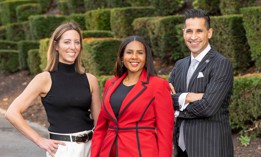 Natalie Ahwesh, Hagir Elsheikh & state Rep. Tarik Khan