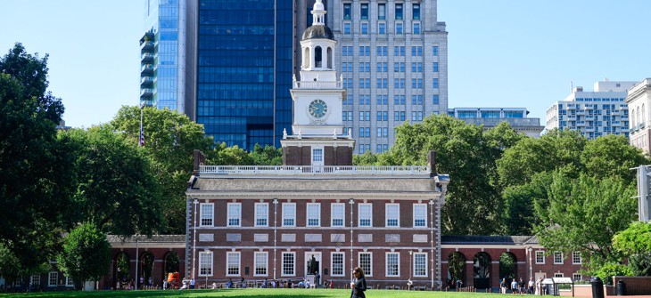 Roughly a dozen different exhibits and displays in Philadelphia that discuss slavery are under review by the National Parks Service. 