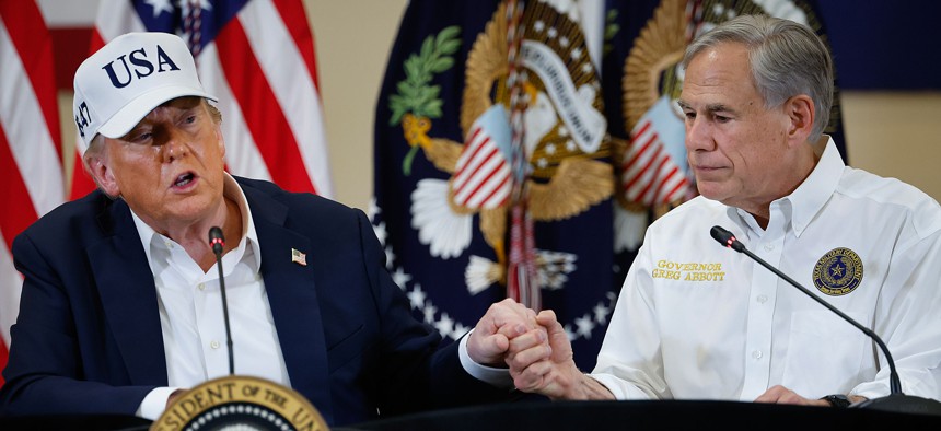 President Donald Trump successfully pushed Texas Gov. Greg Abbott for a new, GOP-friendly congressional map in the state.