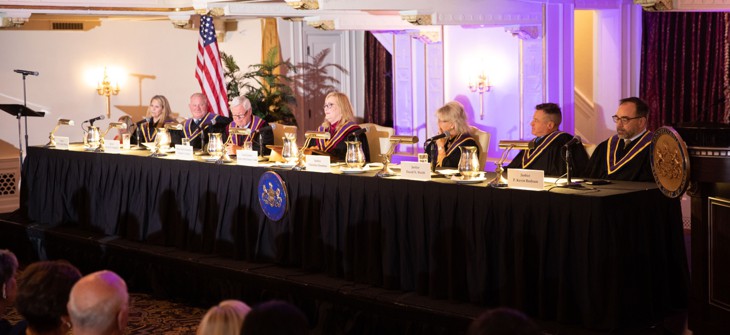 The Pennsylvania Supreme Court in Pittsburgh in January 2023.