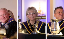 Pennsylvania Supreme Court Justices Kevin Dougherty, Christine Donohue and David Wecht