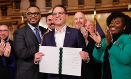 Gov. Josh Shapiro signed the 2025-26 state budget into law on Nov. 12, 2025. 