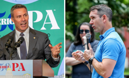 state Sen. Greg Rothman, the chair of the Pennsylvania GOP, and Pennsylvania Democratic Party Chair Eugene DePasquale