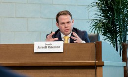 State Sen. Jarrett Coleman leads the Senate Intergovernmental Operations Committee.