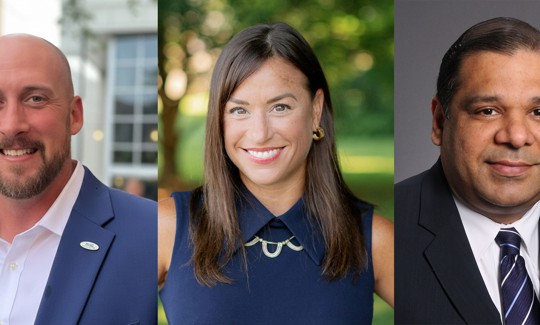 From left to right: JT Graupensperger, Amy Kronenberg & Raj Shelat