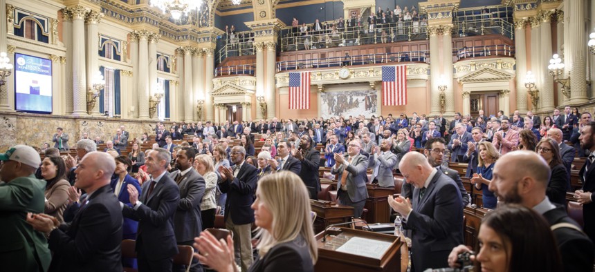 Four vacant seats in the Pennsylvania House of Representatives, pictured here, will be up for grabs in February and March.