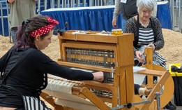 Weavers compete at the Farm Show