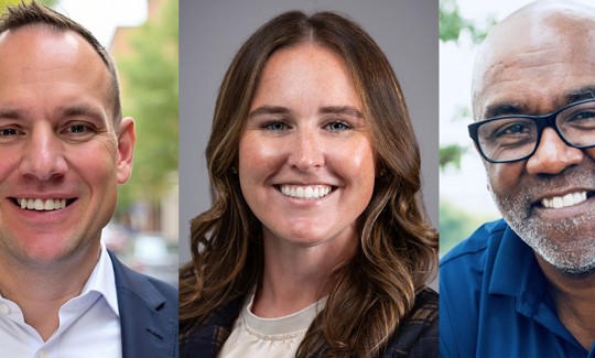 From left to right: Michael Barley, Erin Dwyer Harvard & Jonathan Young