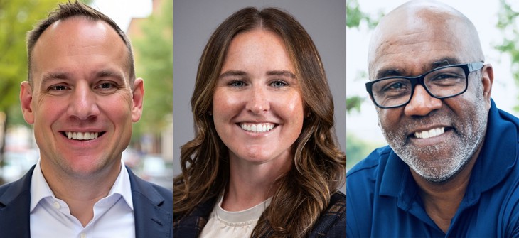 From left to right: Michael Barley, Erin Dwyer Harvard & Jonathan Young