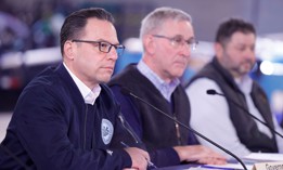 Gov. Josh Shapiro and Agriculture Secretary Russell Redding host a roundtable discussion on avian influenza.