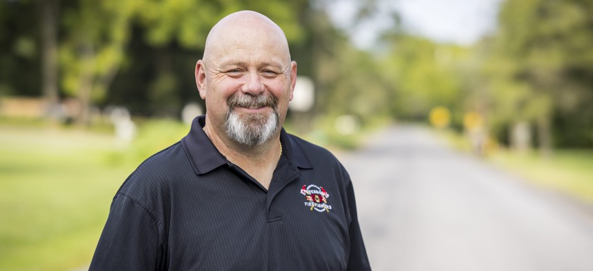 Bob Books is a firefighter running for Congress in the Lehigh Valley