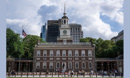 Independence Hall in Philadelphia.