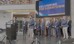 State Sen. Patty Kim discusses two state grants that will support downtown revitalization efforts in Harrisburg.