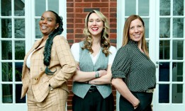 From left to right: Portia Fullard, Ashley Walkowiak and Jennifer Davis