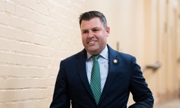 Rep. Ryan Mackenzie, R-Pa., arrives for the House Republican Conference meeting in the U.S. Capitol on Wednesday, December 10, 2025.