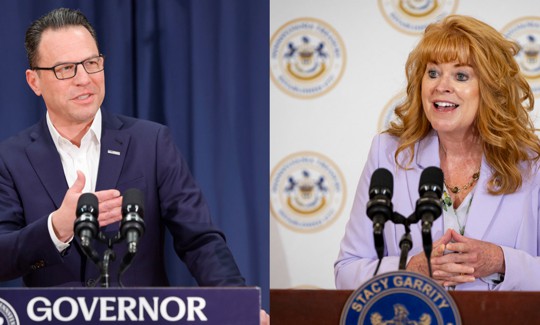 Gov. Josh Shapiro and Treasurer Stacy Garrity are running for governor in 2026.