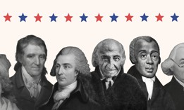Sarah Franklin Bache, William Findley, Tench Coxe, Albert Gallatin, Richard Allen & James Wilson
