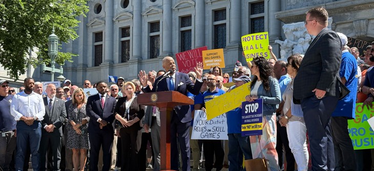 State Sen. Anthony Williams is a sponsor of legislation to regulate skill games in Pennsylvania.