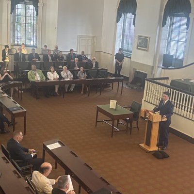 The room where it happened: Congressmembers celebrate America250 in Philly’s Congress Hall