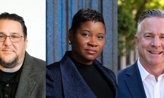 From left to right: Joseph Laquatra, Roxanne D. Brown & James Snell
