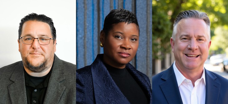 From left to right: Joseph Laquatra, Roxanne D. Brown & James Snell
